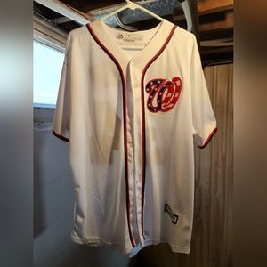 Fourth of July themed Washington Nationals Jersey